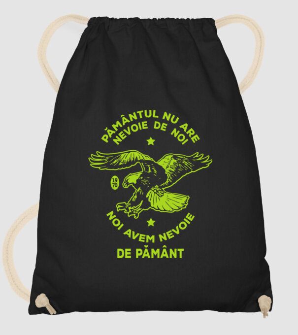pământul nu are nevoie de noi, noi avem nevoie de Pământ - Ziua Pământului model negru pe tricou