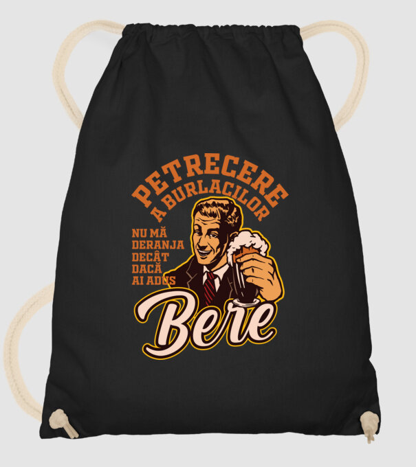 petrecere a burlacilor - nu mă deranja decât dacă ai adus bere model negru pe tricou