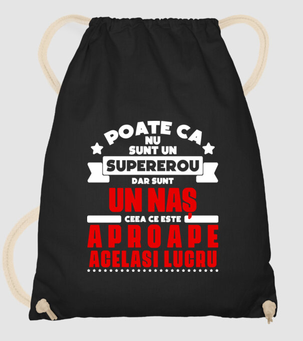 poate că nu sunt un supererou, dar sunt un naș, ceea ce este aproape același lucru model negru pe tricou