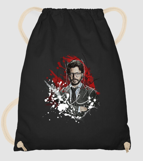 professor poster model negru pe tricou