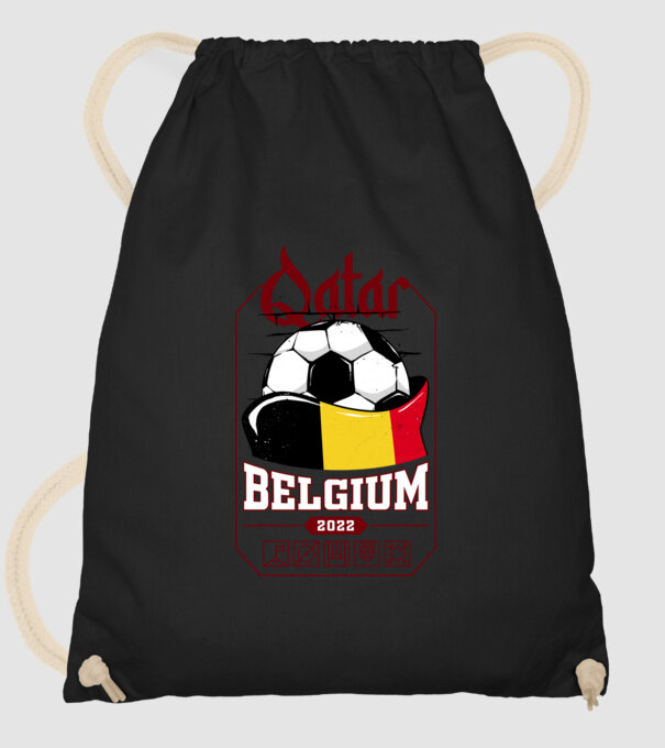 Qatar teams Belgium model negru pe tricou