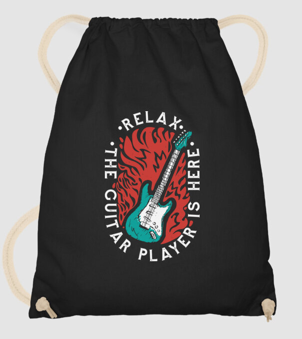 Relax model negru pe tricou