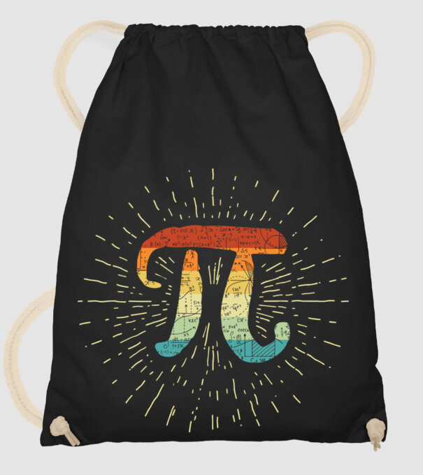 Retro Pi model negru pe tricou
