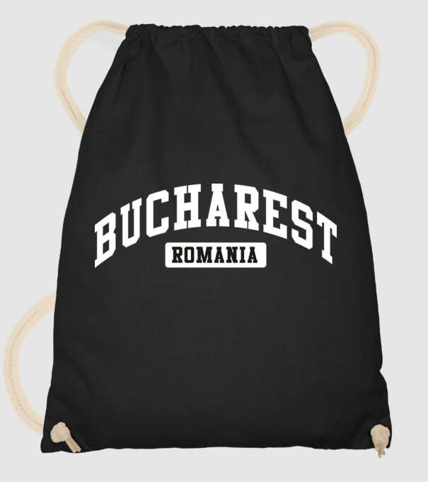 România Bucharest sport model negru pe tricou