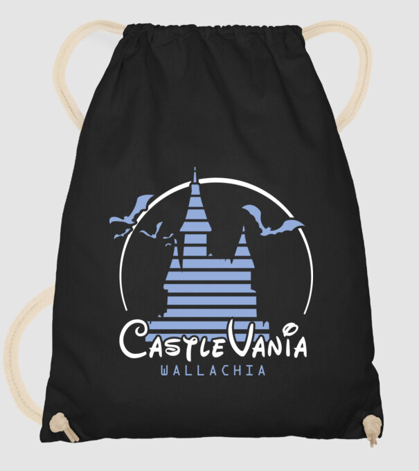 România CastleVania model negru pe tricou