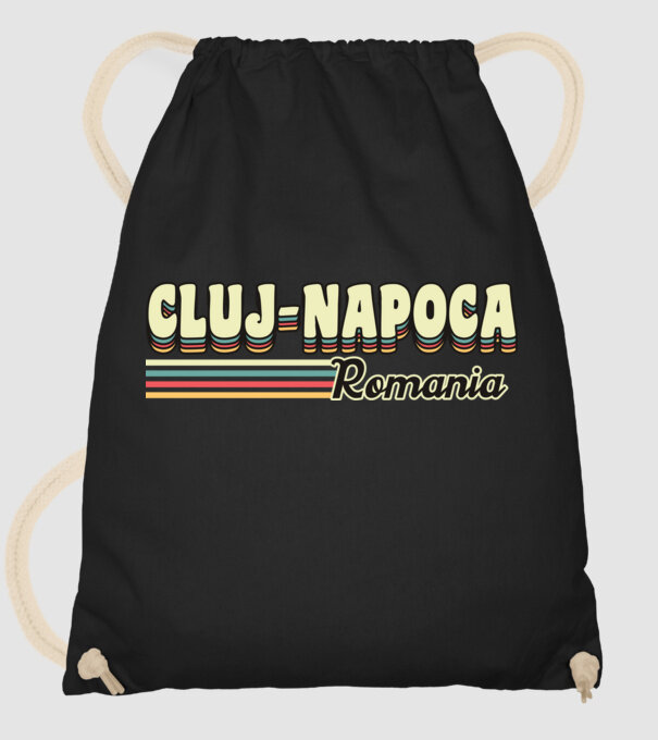 România Cluj-Napoca model negru pe tricou