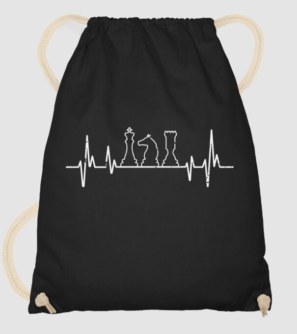 Șah model negru pe tricou