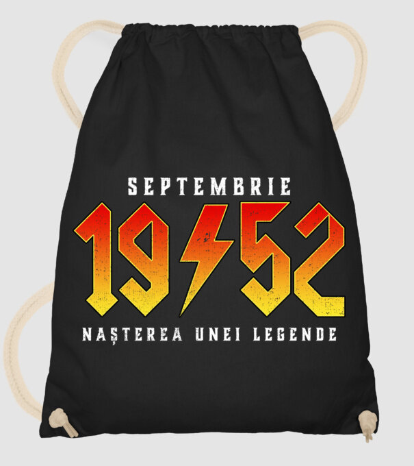 Septembrie - 1952 - nașterea unei legende model negru pe tricou