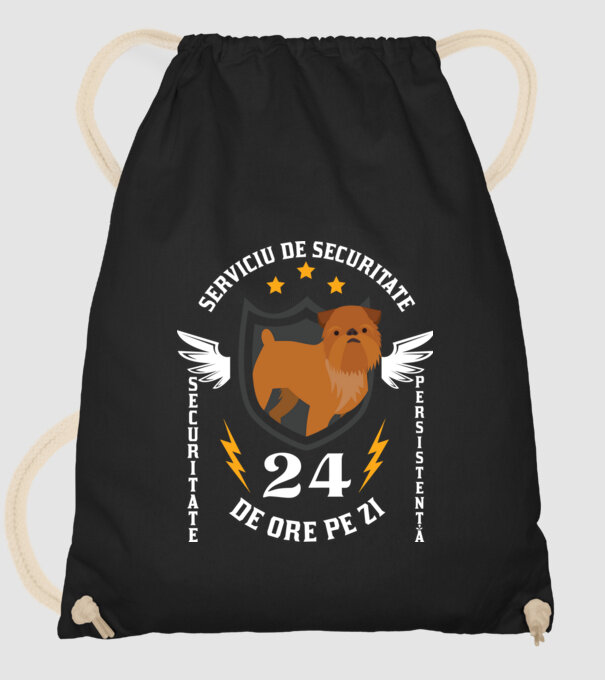 serviciu de securitate - securitate - persistență - 24 de ore pe zi model negru pe tricou