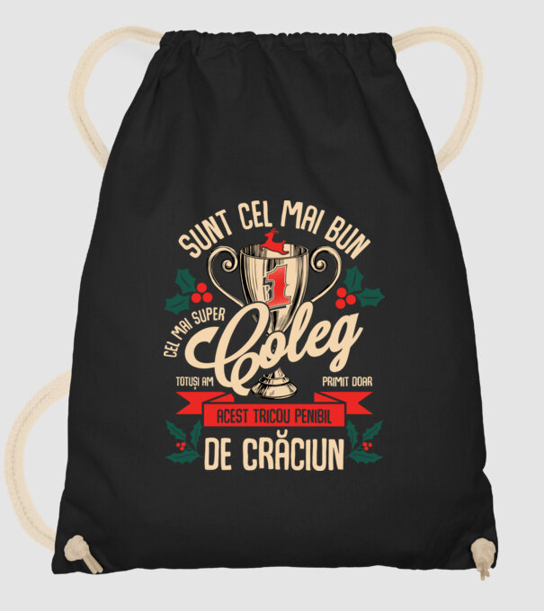 super coleg D1443687 model negru pe tricou
