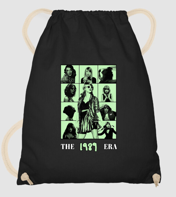 Taylor Swift ERAS green model negru pe tricou