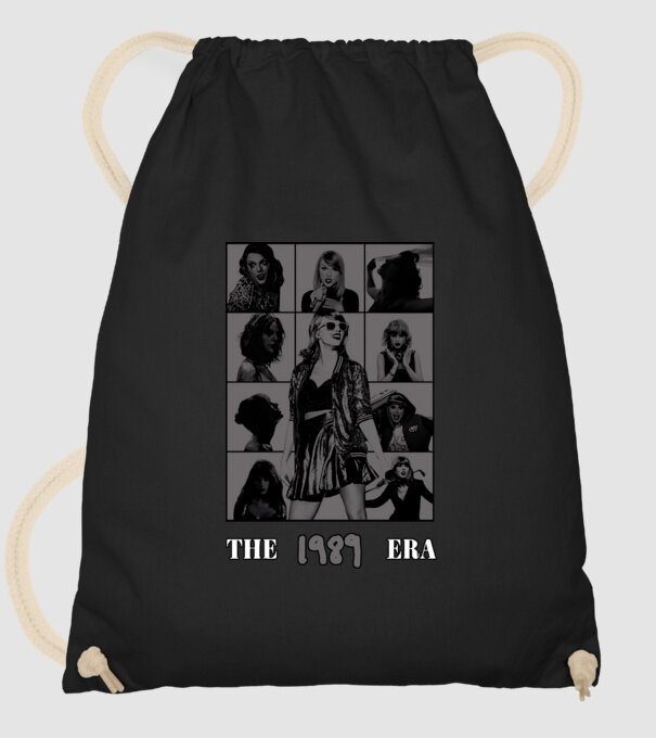 Taylor Swift ERAS grey model negru pe tricou