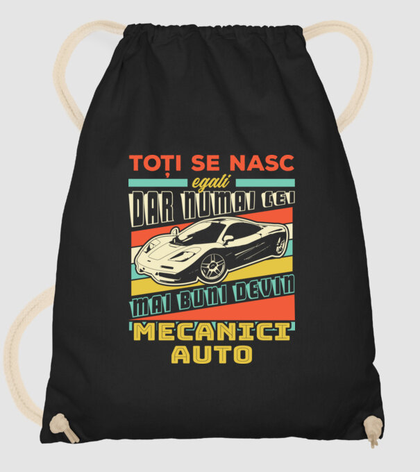 Toți se nasc egali, dar numai cei mai buni devin mecanici auto model negru pe tricou