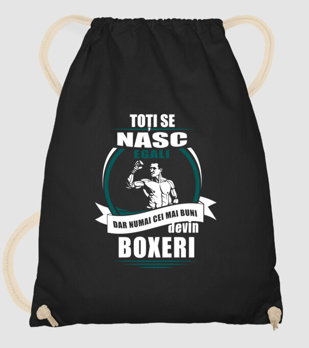 toți se nasc egali, dar numai cei mai buni devin boxeri model negru pe tricou