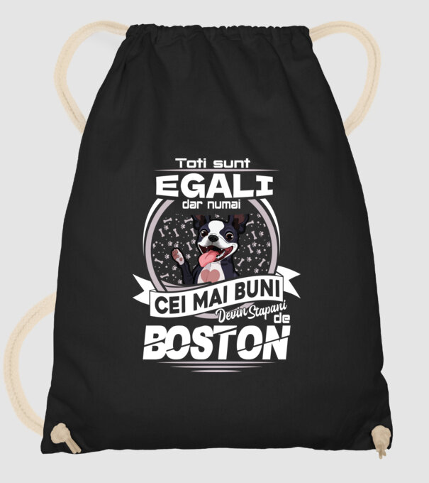 Toți sunt egali, dar numai cei mai buni devin stăpâni de boston lght model negru pe tricou