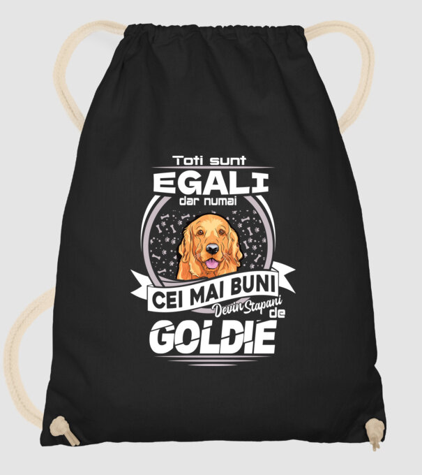 Toți sunt egali, dar numai cei mai buni devin stăpâni de goldie lght model negru pe tricou