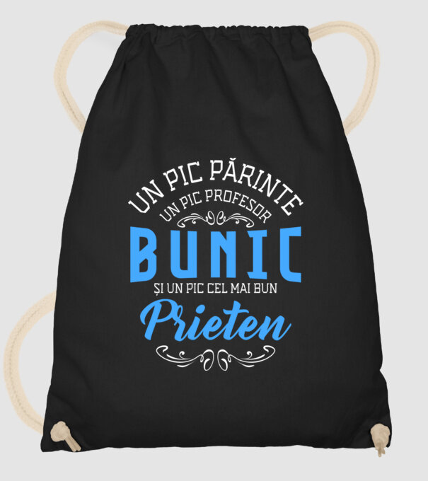 Un pic părinte, un pic profesor - bunic - și un pic cel mai bun prieten model negru pe tricou