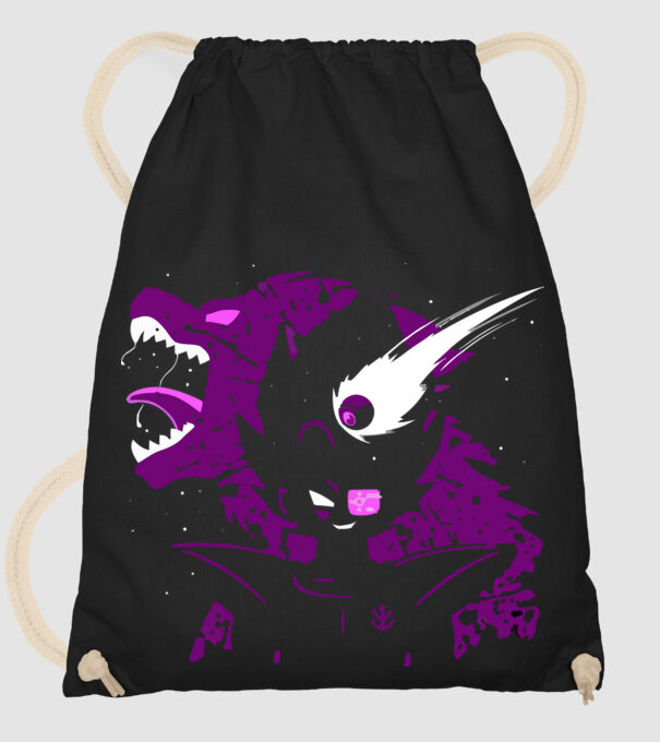 vegeta monkey dragonball model negru pe tricou