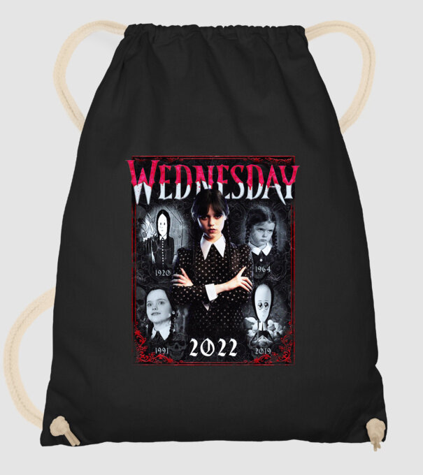 WEDNESDAY multi all time model negru pe tricou