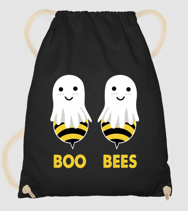 Boo bees model negru pe tricou