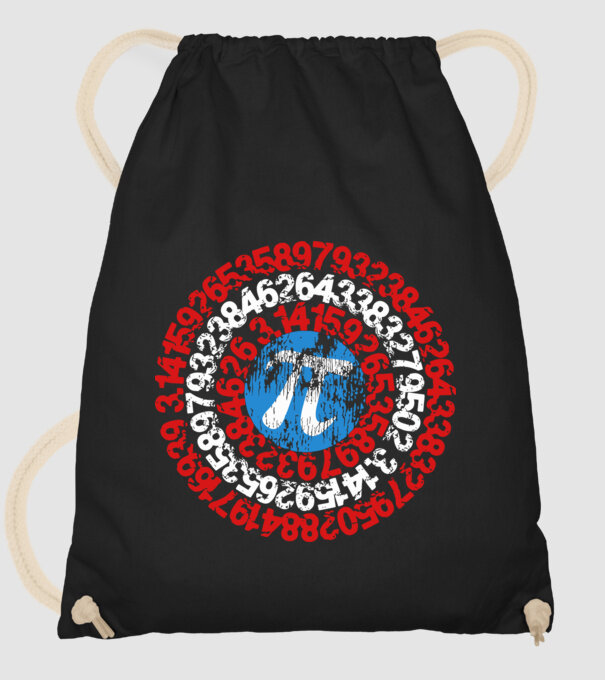 Captain PI model negru pe tricou