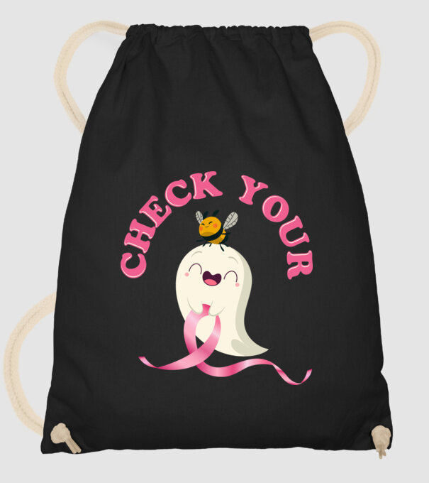 Check your boo-bees model negru pe tricou