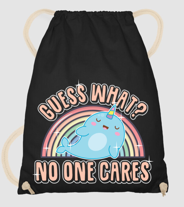 Guess what narval model negru pe tricou