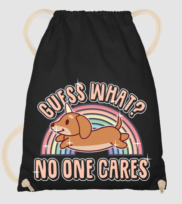 Guess what teckel model negru pe tricou