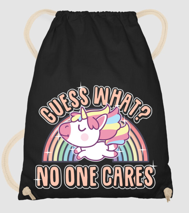 Guess what Unicorn model negru pe tricou