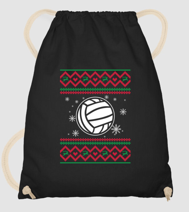 Model tricotat de Crăciun - Polo pe apă model negru pe tricou