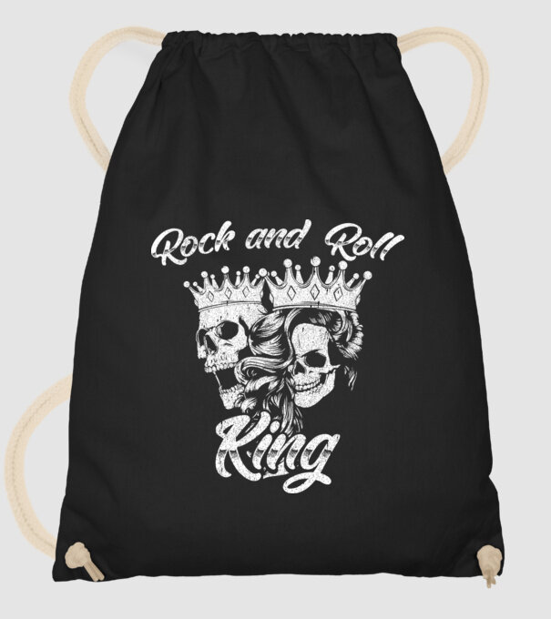 RNR KING model negru pe tricou