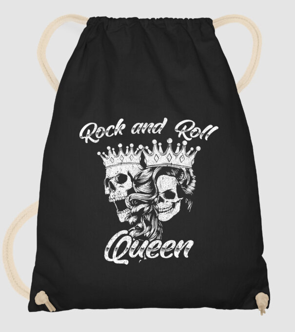 RNR QUEEN model negru pe tricou