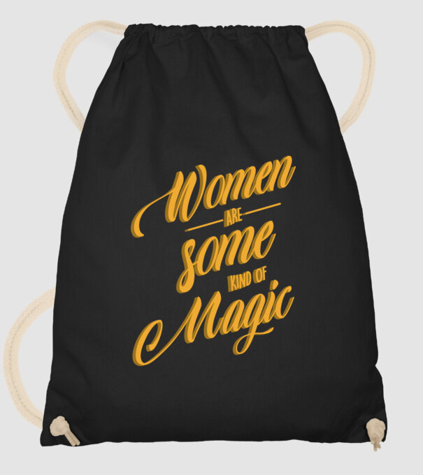 Women are magic model negru pe tricou