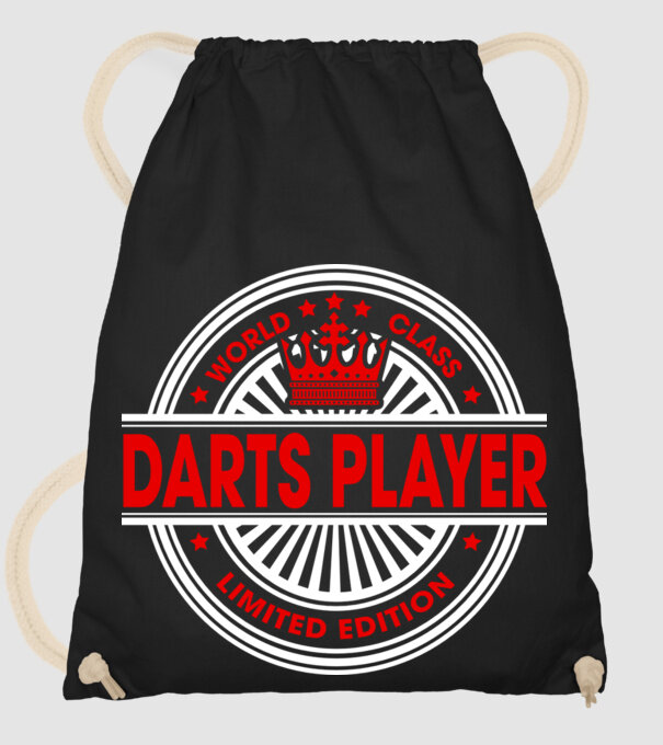 World class DARTS model negru pe tricou
