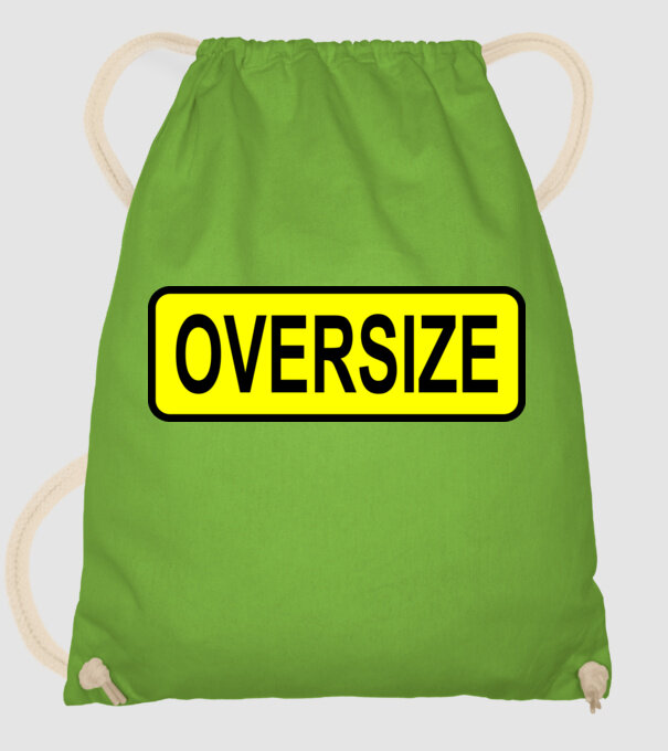Oversize model verde de măr pe tricou