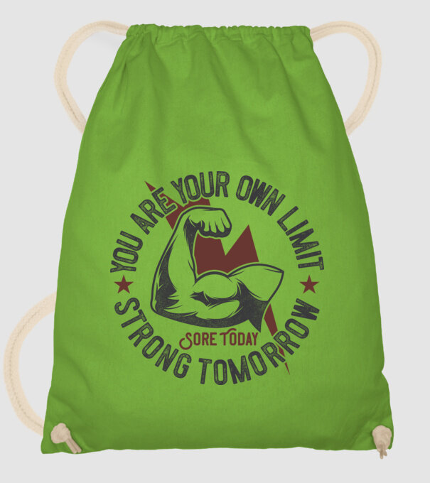 Sore Today model verde de măr pe tricou