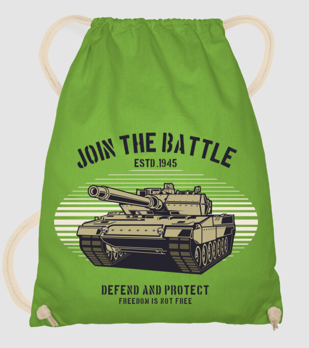 Tancuri model verde de măr pe tricou