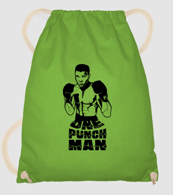 Ali = One punch man model verde de măr pe tricou