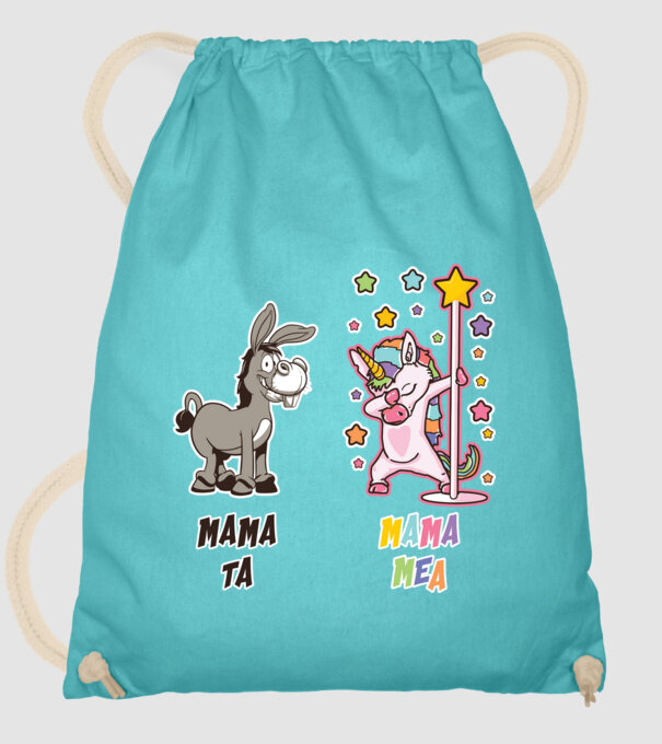 mama ta - mama mea model turcoaz pe tricou