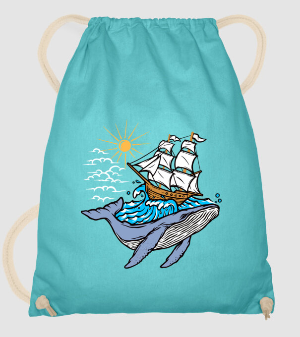 Vapoare model turcoaz pe tricou