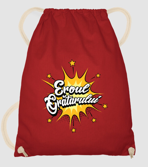Eroul Grătarului model roșu pe tricou