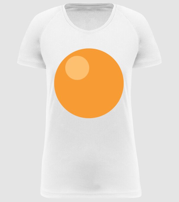 Ouă carnaval model alb pe tricou