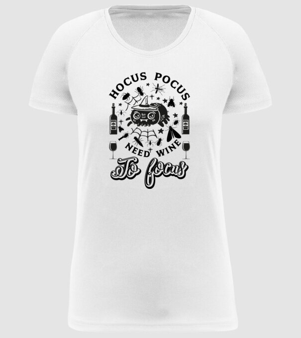 I need vine to focus model alb pe tricou
