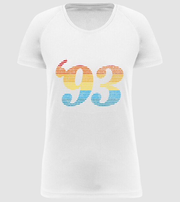 Retro Birthday 1993 model alb pe tricou
