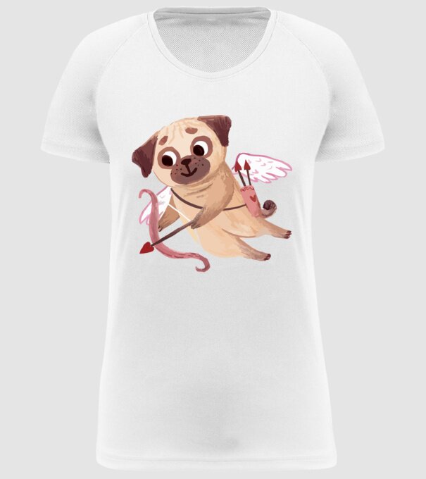 MOPȘI ÎNDRĂGOSTIȚI 3 model alb pe tricou