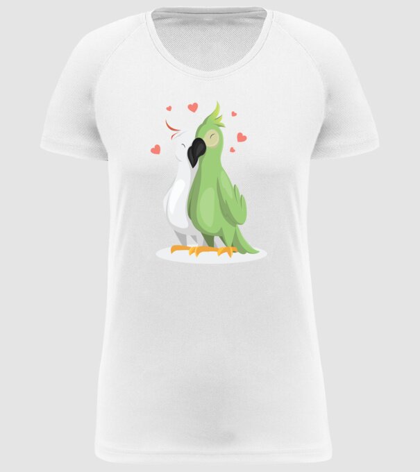 LENEȘI ÎNDRĂGOSTIȚI model alb pe tricou