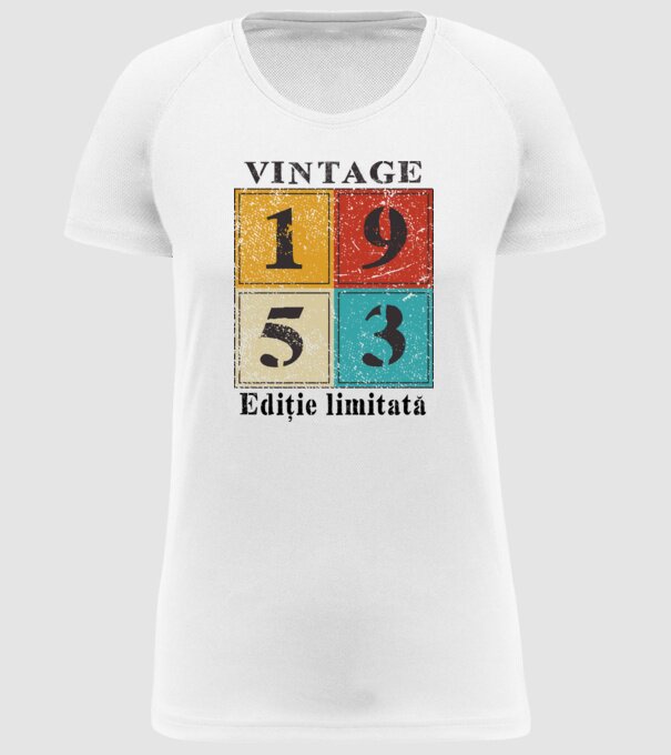 1953 - Ediție limitată model alb pe tricou