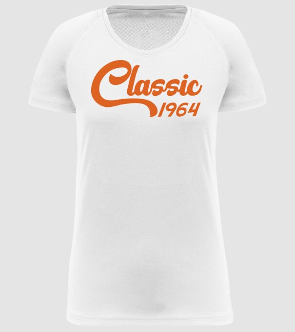1964 Classic model alb pe tricou