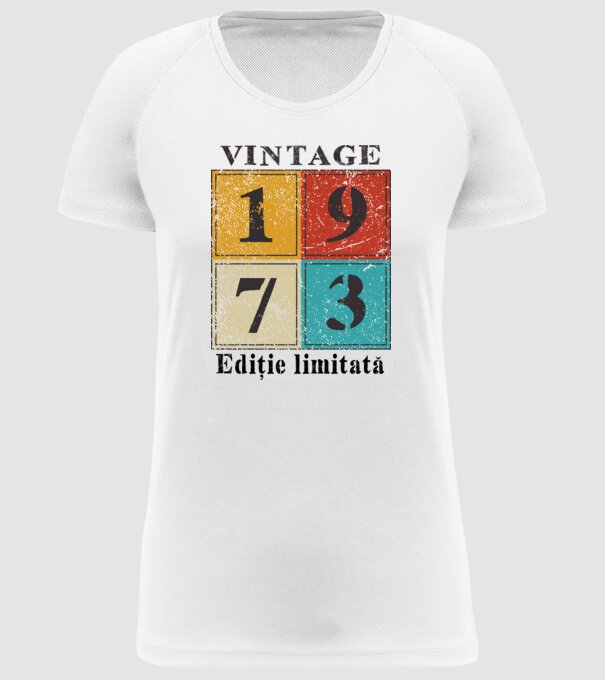 1973 - Ediție limitată model alb pe tricou