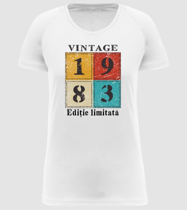 1983 - Ediție limitată model alb pe tricou